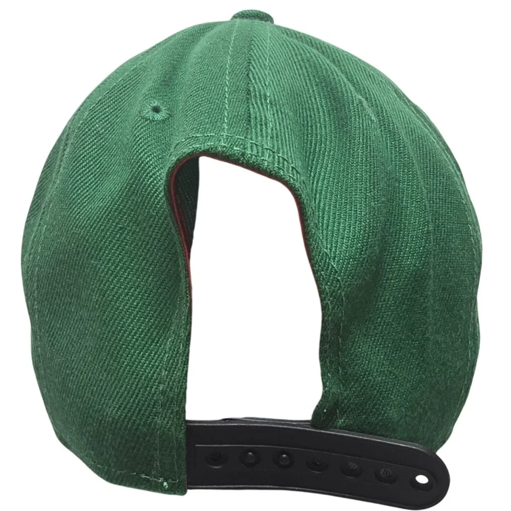 Hunter x Hunter Snapback Hat Green Black Gon Killua Under Brim Graphic Anime Cap